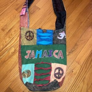 hippie tote bag
